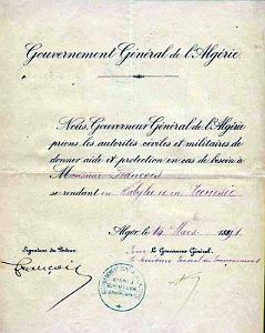 Oran documents divers 1177